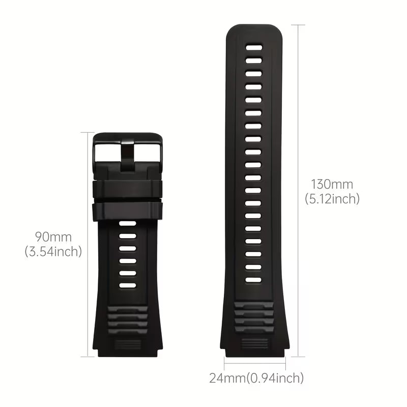 BT strap for BT FORCE T4 smartwatch black