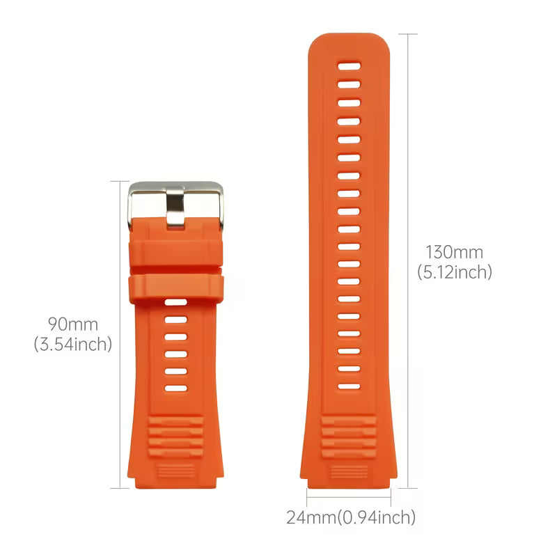BT strap for BT FORCE T4 smartwatch orange