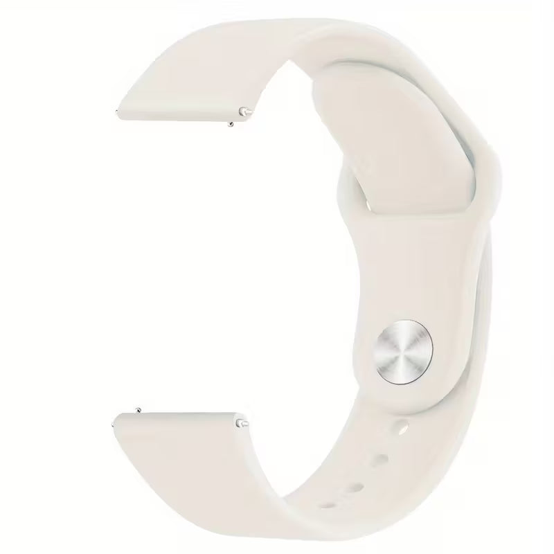 BT silicone strap for BT DE MUJER smartwatch white