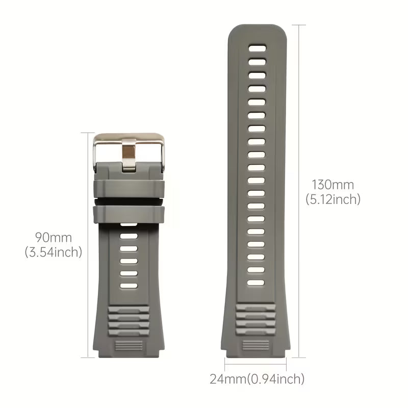 BT strap for BT FORCE T4 smartwatch grey