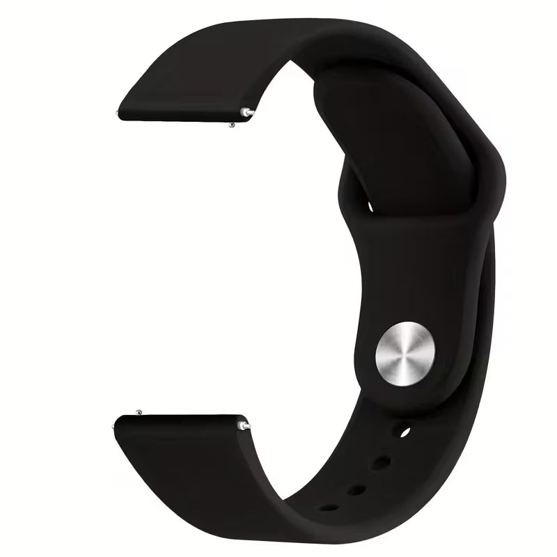 BT silicone strap for BT DE MUJER smartwatch black