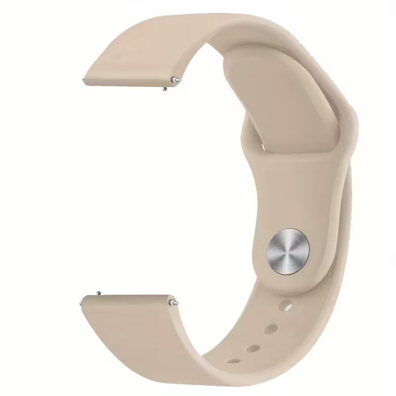 BT silicone strap for BT DE MUJER smartwatch beige
